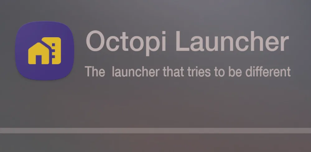 Octopi Launcher v1.808 MOD APK (Premium Unlocked)