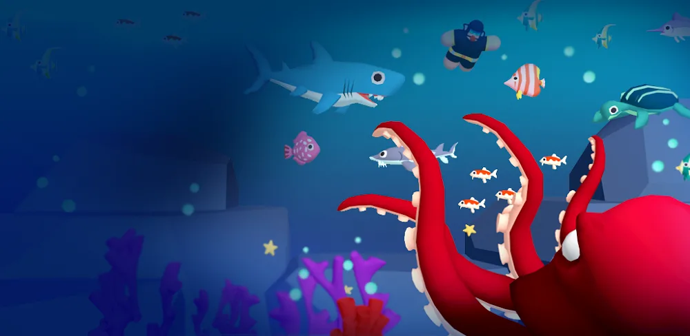 Octopus Feast v2.16.15 MOD APK (Menu, Currency Always Increase)