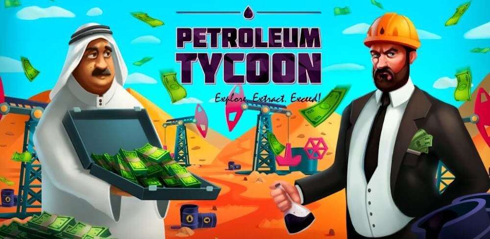 Oil Tycoon: Gas Idle Factory MOD APK v4.8.4 (Unlimited Diamonds, VIP Unlocked)