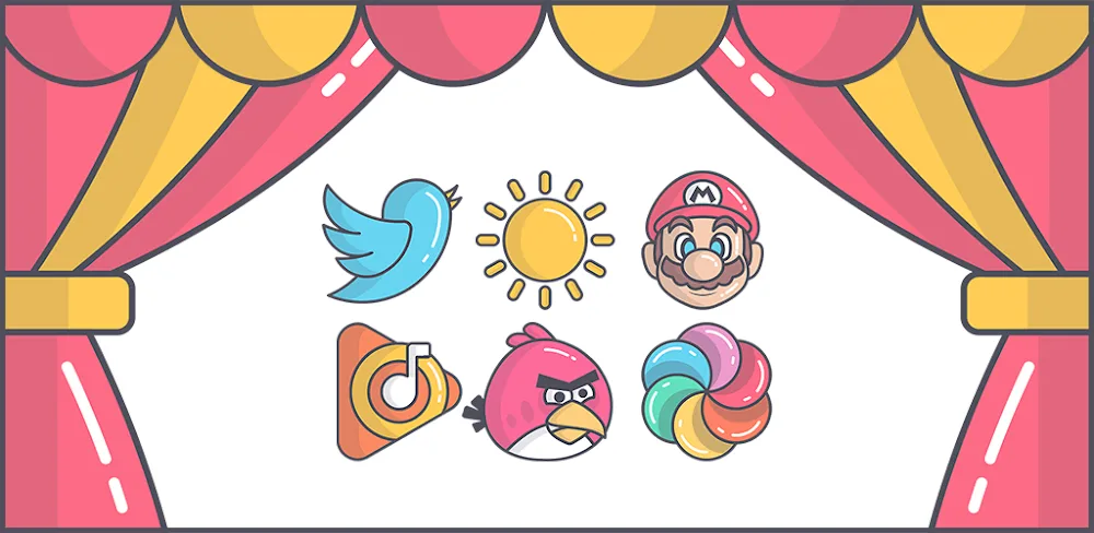 Olympia - Cartoon Icons Pack v74 APK (Full Version)