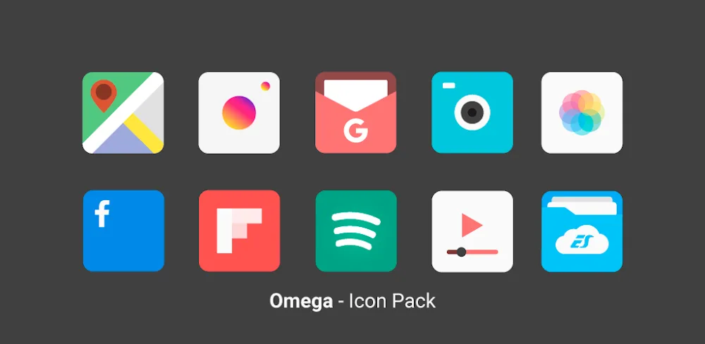 Omega - Icon Pack v6.3 MOD APK (Full Version)