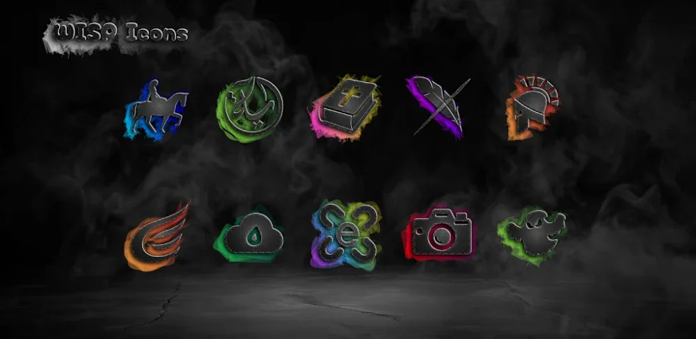 Wisp Dark Icons v1.0.5 APK (Full Version)