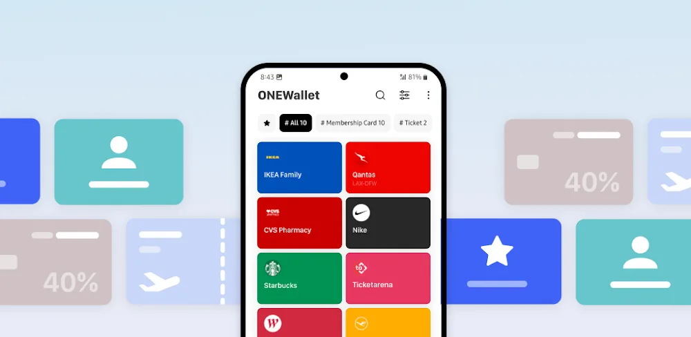 ONEWallet v3.4.1 MOD APK (Premium Unlocked)
