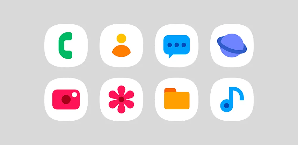 OneWhite - Icon Pack v5.5 MOD APK (Premium Unlocked)