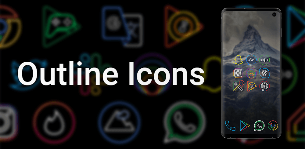 Outline Icons - Icon Pack v3.59 APK (Paid)