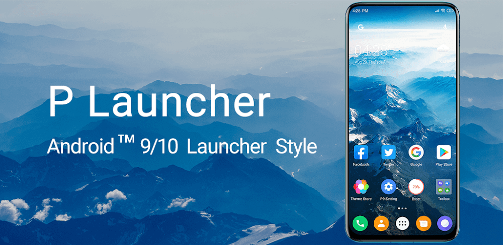 P Launcher v9.3 MOD APK (Premium Unlocked)