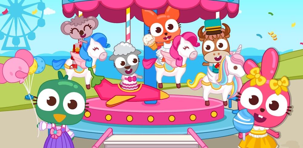 Papo Town: Amusement Park v2.1.7 MOD APK (Unlock All Content)