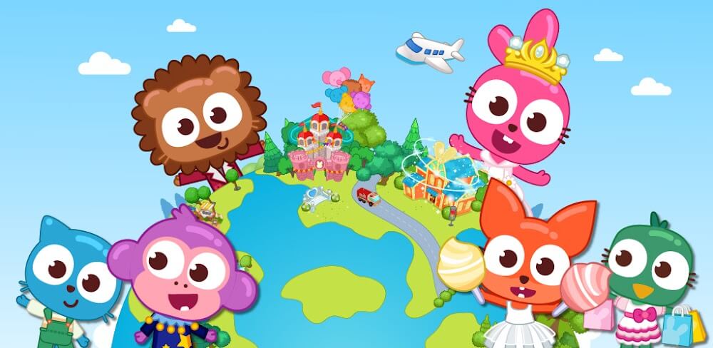Papo Town: World v1.0.134 MOD APK (Unlocked All, VIP)