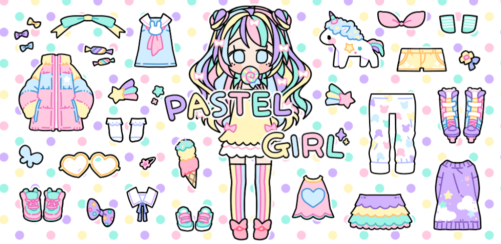 Pastel Girl : Dress Up v2.8.3 MOD APK (Free Purchase)