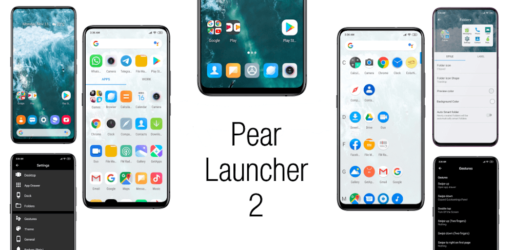 Pear Launcher Pro v3.9.1 APK (Full, Premium)