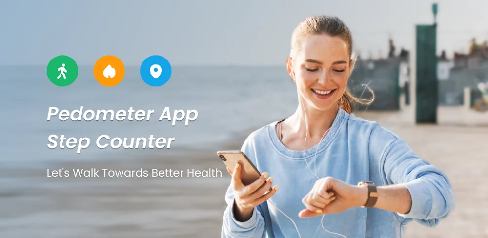 Pedometer StepGo v1.3.4 MOD APK (Premium Unlocked)