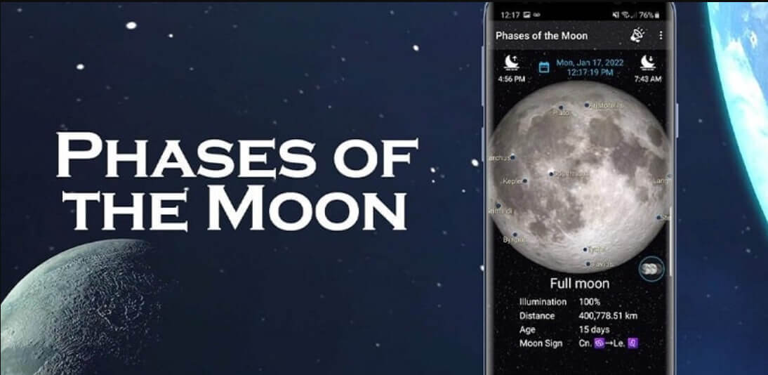 Phases of the Moon Pro v7.10.1 APK (Full Version)