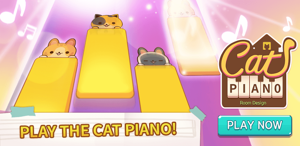 Piano Cat Tiles MOD APK v1.3.1 (Unlimited Diamonds)