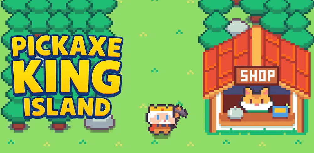 Pickaxe King Island v453 MOD APK (Menu, Free Purchases)