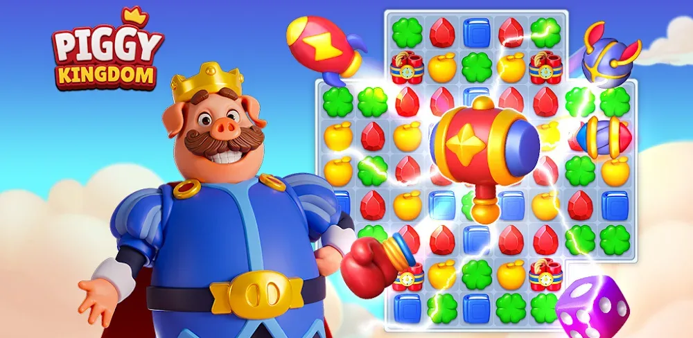 Piggy Kingdom v2.5.4 MOD APK (Unlimited Gold/Energy/Medal, Always-Win Level)