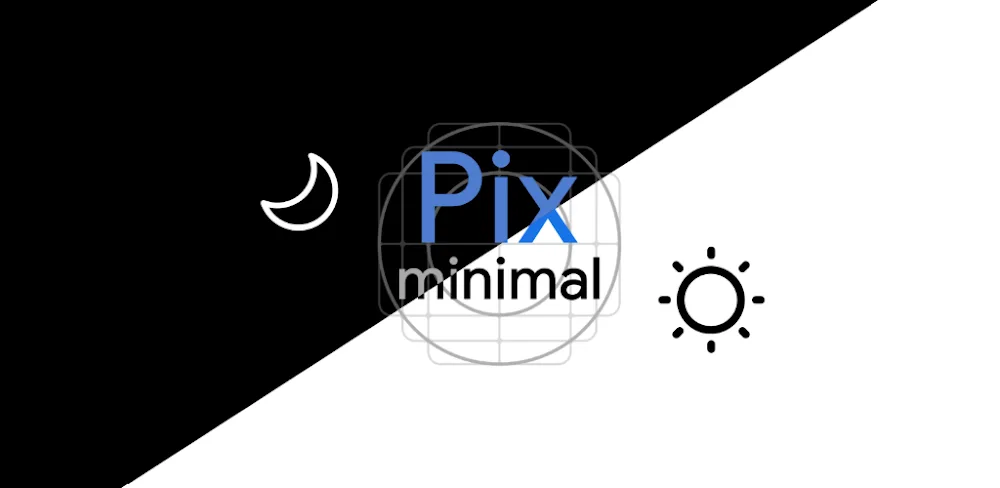 Pix-Minimal Black/White Icons v8.9.Build APK (Full Version)