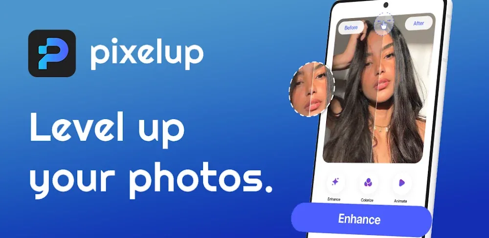 Pixelup - AI Photo Enhancer v2.0.0 MOD APK (Premium Unlocked)