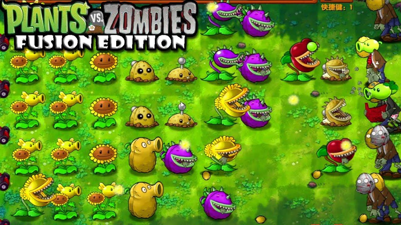 Plants vs Zombies Fusion Edition v3.6.1 MOD APK (Menu, God Mode, Unlimited Sun)