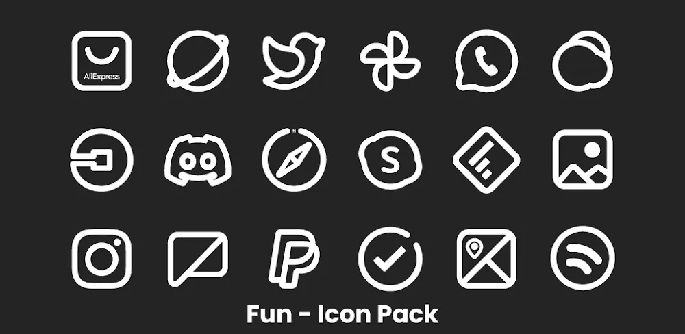 Plume Line - Icon Pack v2.7 APK (Full Version)