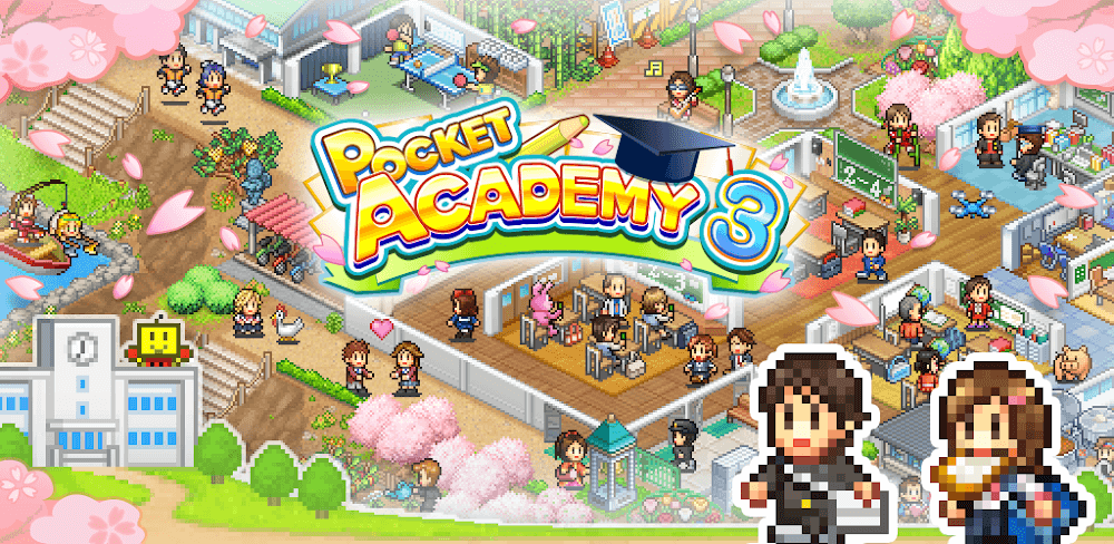 Pocket Academy 3 v1.3.8 MOD APK (Unlimited Money)