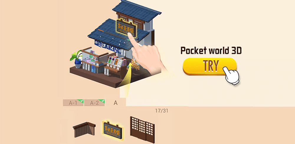 Pocket World 3D v3.1.8 MOD APK (Unlocked All Cities)