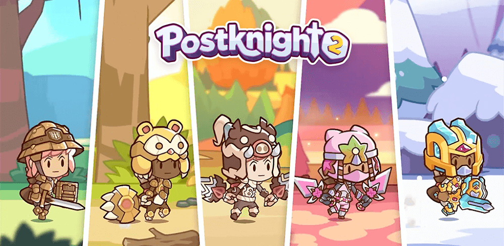 Postknight 2 v2.7.14 MOD APK (Damage Multiplier, God Mode)