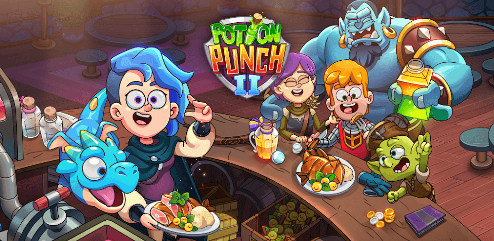 Potion Punch 2 v3.10.00 MOD APK (Unlimited Coins, Tickets)