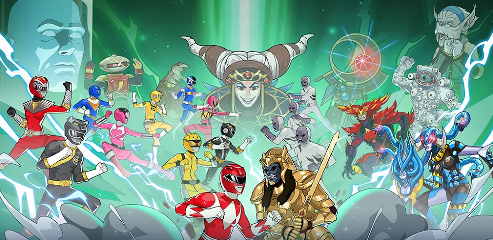 Power Rangers Mighty Force v1.20.0 MOD APK (Spent = Earn Currencies, No-Decrease)