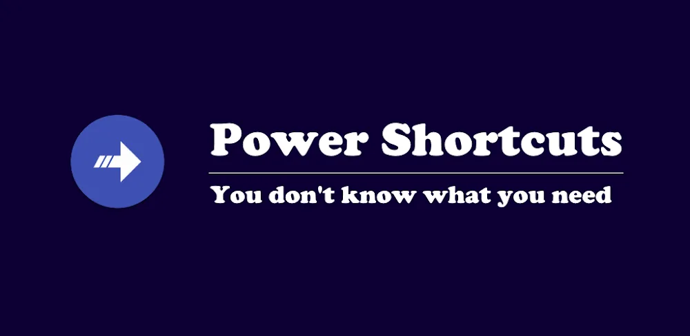 Power Shortcuts v1.5.5 MOD APK (Premium Unlocked)