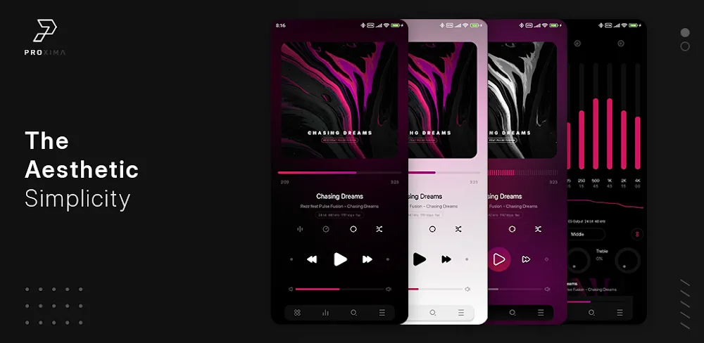 Proxima - Poweramp Skin v2.7.4.3 APK (Full Version)