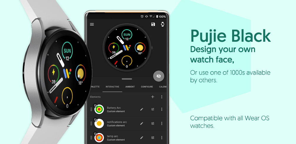 Watch Faces - Pujie - Premium v6.5.14 APK (Full Version)