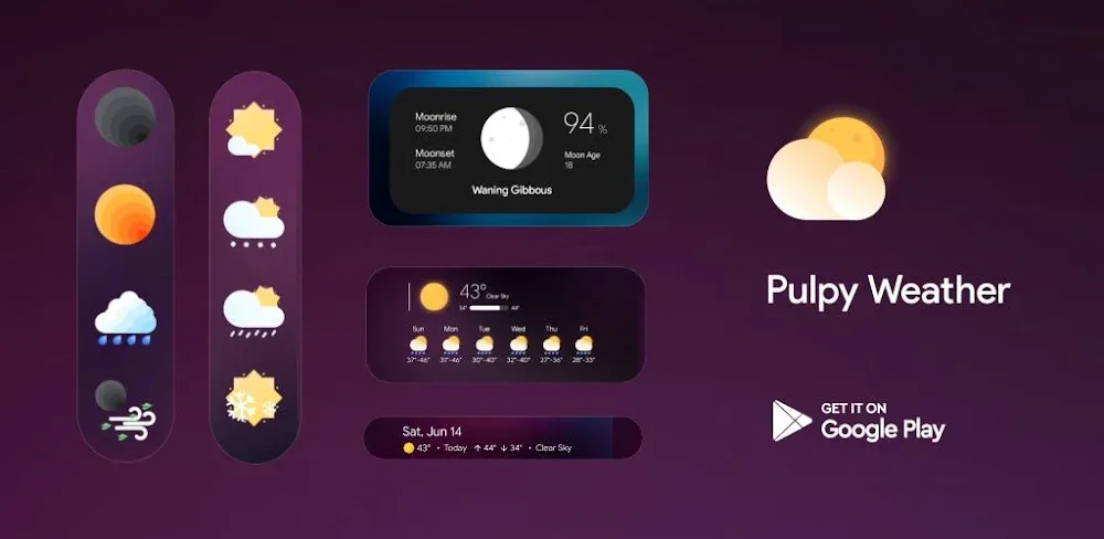 Pulpy Weather v2.0 APK (Full Version)