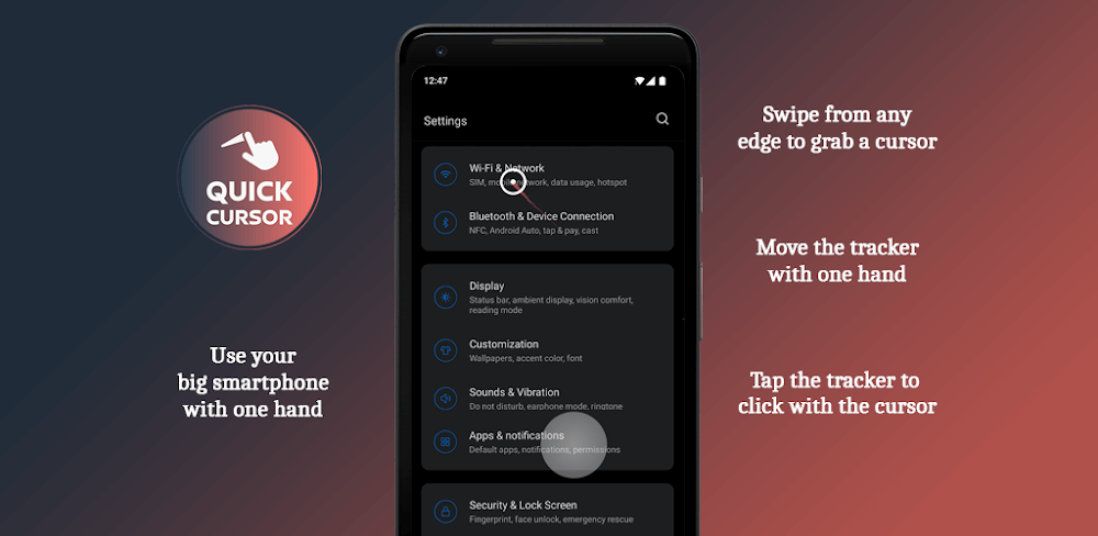 Quick Cursor v3.0.1 MOD APK (Pro Unlocked)