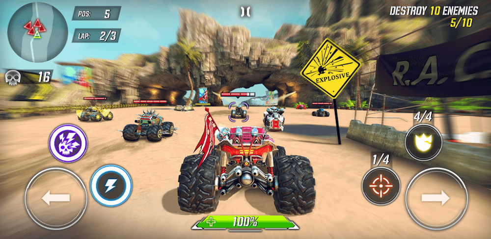 RACE: Rocket Arena Car Extreme v1.4.25 MOD APK (Unlimited Money)