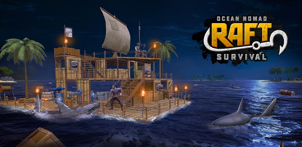 Raft Survival v2.9.2 MOD APK (Menu, Unlimited All)