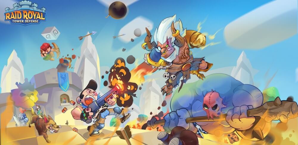 Raid Royal 2 v1.0.4 MOD APK (Menu, Money, Dumb Enemies)