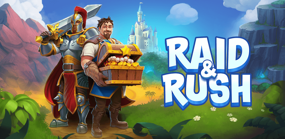 Raid & Rush v3.9.8 MOD APK (Damage, God Mode, Free Rewards)