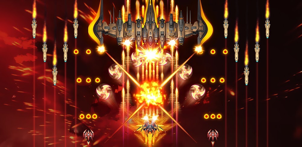 Raiden Fighter v2.641 MOD APK (One Hit, God Mode, Energy)