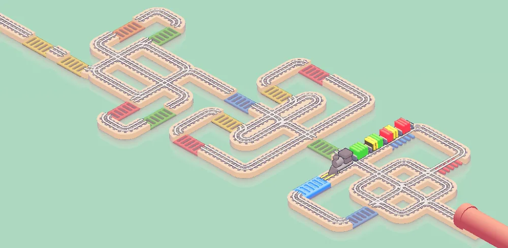 Railway Sort v0.7.2 MOD APK (Menu, Auto Win)