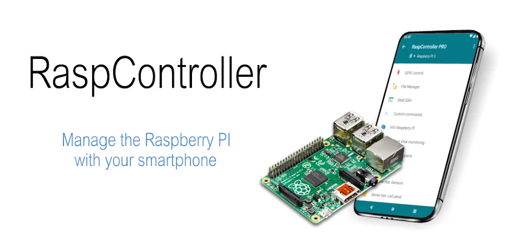 RaspController v6.2.4 MOD APK (Premium Unlocked)