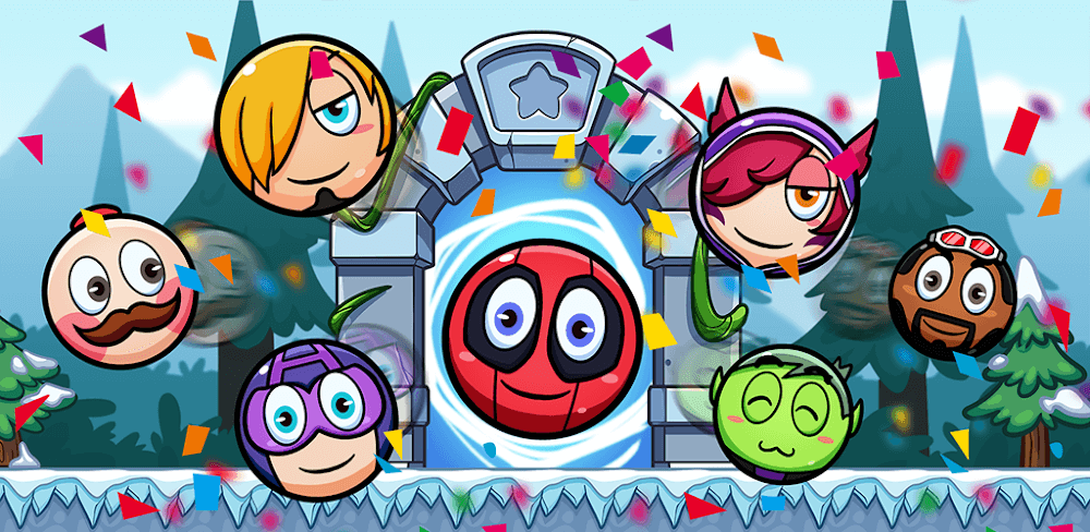 Red Bounce - Ball Seasons 4 v0.6.1 MOD APK (God Mode)