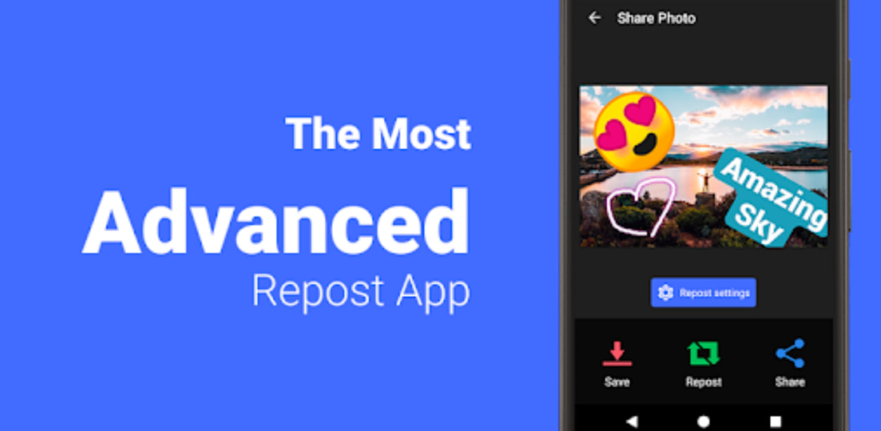 Reposter v4.3.7 MOD APK (Premium Unlocked)