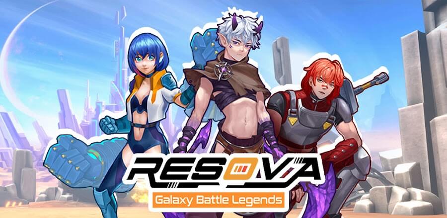 RESOVA - Galaxy Battle Legend v2.0.7 MOD APK (Damage & Defense Multiplier, God Mode)