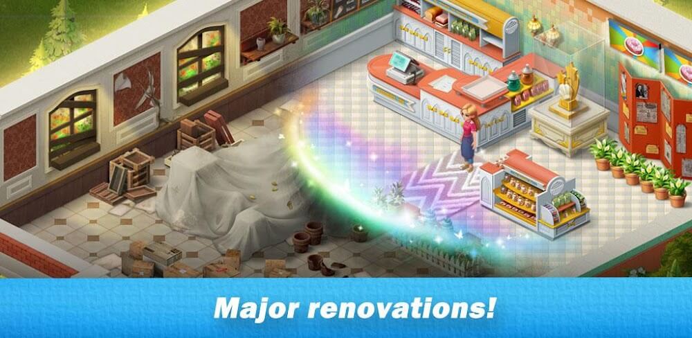 Restaurant Renovation MOD APK v3.2.30 (Unlimited Hearts)