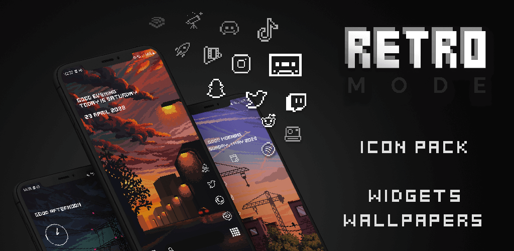 Retro Mode - Icon Pack Light v2.1.0 APK (Full Version)