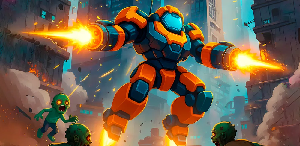 Robot Survivor 3D v1.8.8 MOD APK (Menu, Unlimited All)