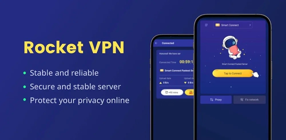Rocket VPN v3.31.031 MOD APK (Premium Unlocked)