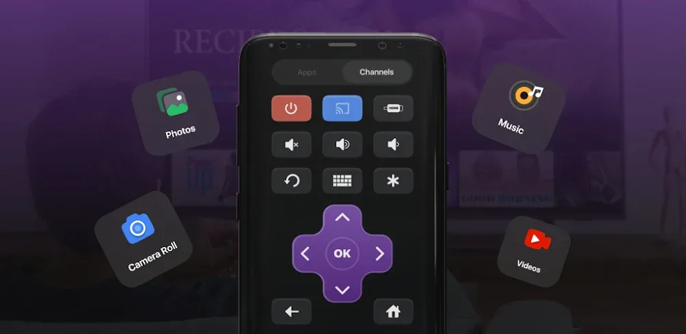 Rokie - Roku TV Remote Control v3.2.0 MOD APK (Premium Unlocked)