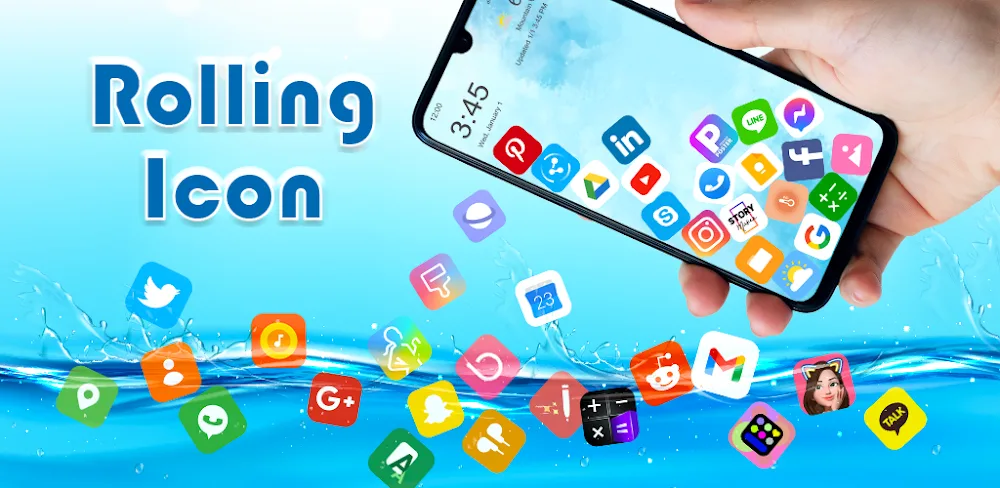 Rolling Icon v7.5.2 MOD APK (Premium Unlocked)
