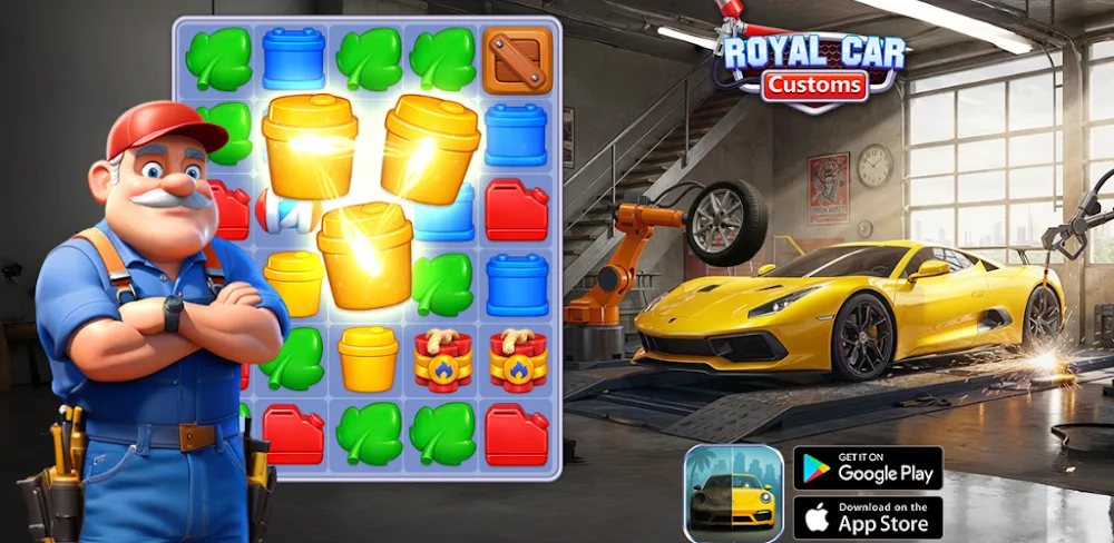 Royal Car Customs v3.46 MOD APK (Menu, Unlimited All)